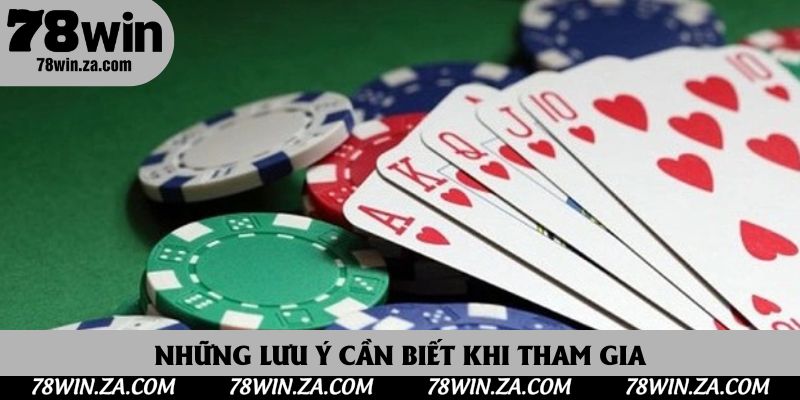 Game Bài 3D Là Gì? Khám Phá Trò Chơi Hot Nhất Tại 78win Năm 2025 3 Những lưu ý cần biết khi tham gia