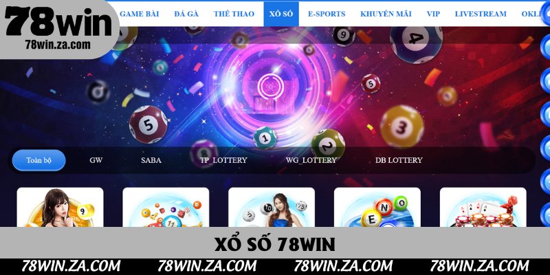 Xổ Số 78Win - Khám Phá Sân Chơi Cá Cược Lô Đề Đỉnh Cao Nhất 2025 1 Xổ Số 78Win - Sảnh Cược Hấp Dẫn, Cơ Hội Trúng Lớn Mỗi Ngày
